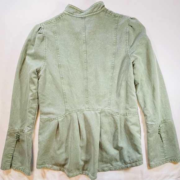 Hinge Women's Green Utility Jacket Size S - Picture 5 of 9